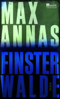 Coverbild: Max Annas Finsterwalde, Text in grüner und blauer Schrift