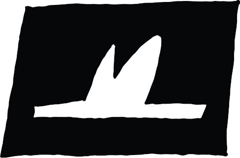 Das Logo des Maro Verlags, ein weißer Hut.