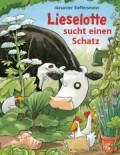 Die Kuh Lieselotte sucht im Gras