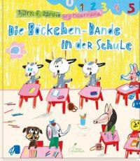 Die Böckchen sitzen mit anderen in der Schule