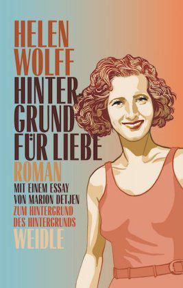 Das Cover ist in den Farben hellblau und orange gehalten. Die bibliografischen Angaben stehen links und rechts ist eine junge Frau bis zur Hüfte in orangenen Farton zu sehen. 