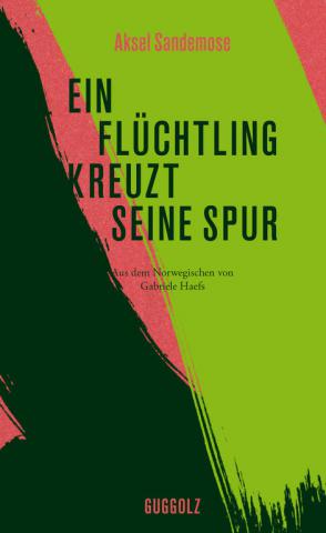 Das Cover ist farblich in dunkelgrün und hellgrün gehalten. Dazwischen blitzt rosa auf. Die Farbe erweckt den Anschein, dass sie mit einem breiten Pinsel aufgetragen wurde.